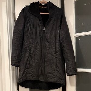 The North Face Fur Lined Reversible Hooded Jacket Coat Parka Women’s Size M